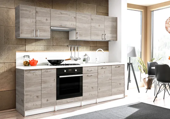 ECO-KOLLEKTION – Zusammengestellte Küchenzeilen von 1,8 bis 2,8 m